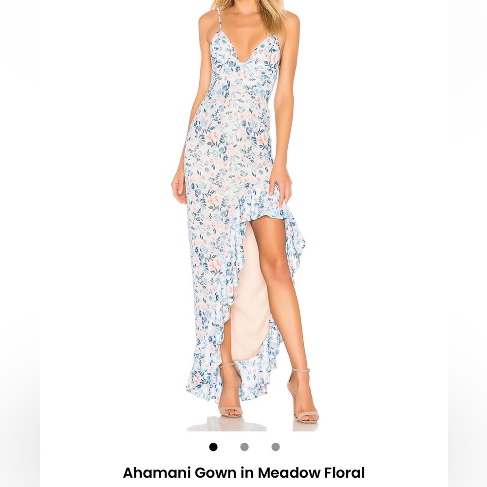 Lovers + Friends “Ahamani Gown in Meadow Floral (M)